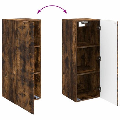 Wall-Mounted Cabinet 33 x 34.5 x 90 cm Engineered Wood