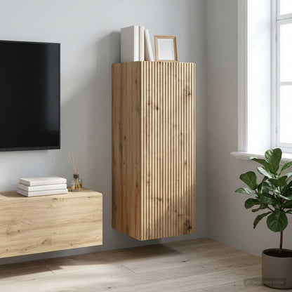 Wall-Mounted Cabinet 33 x 34.5 x 90 cm Engineered Wood
