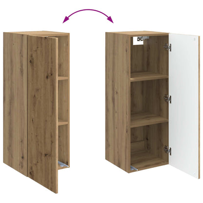 Wall-Mounted Cabinet 33 x 34.5 x 90 cm Engineered Wood
