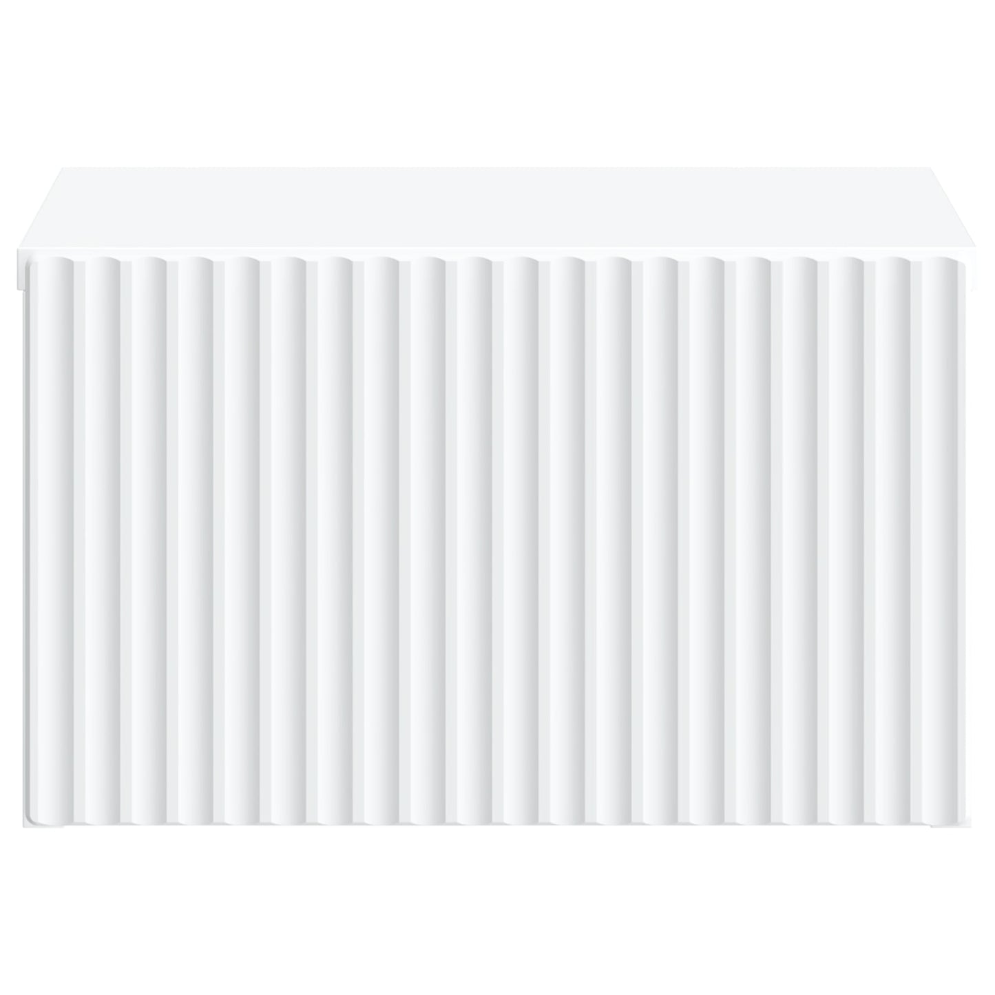Wall-Mounted Bedside Cabinet White 33 x 34.5 x 20 cm