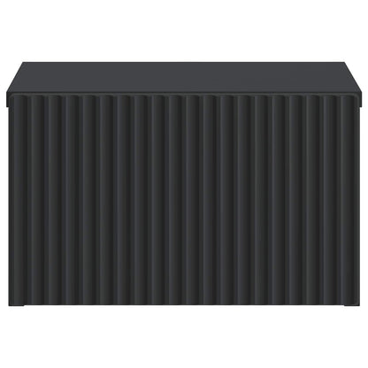 Wall-Mounted Bedside Cabinet 2 pcs Black 33 x 34.5 x 20 cm