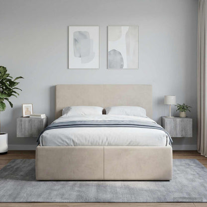 Wall-Mounted Bedside Cabinet 2 pcs Grey Sonoma