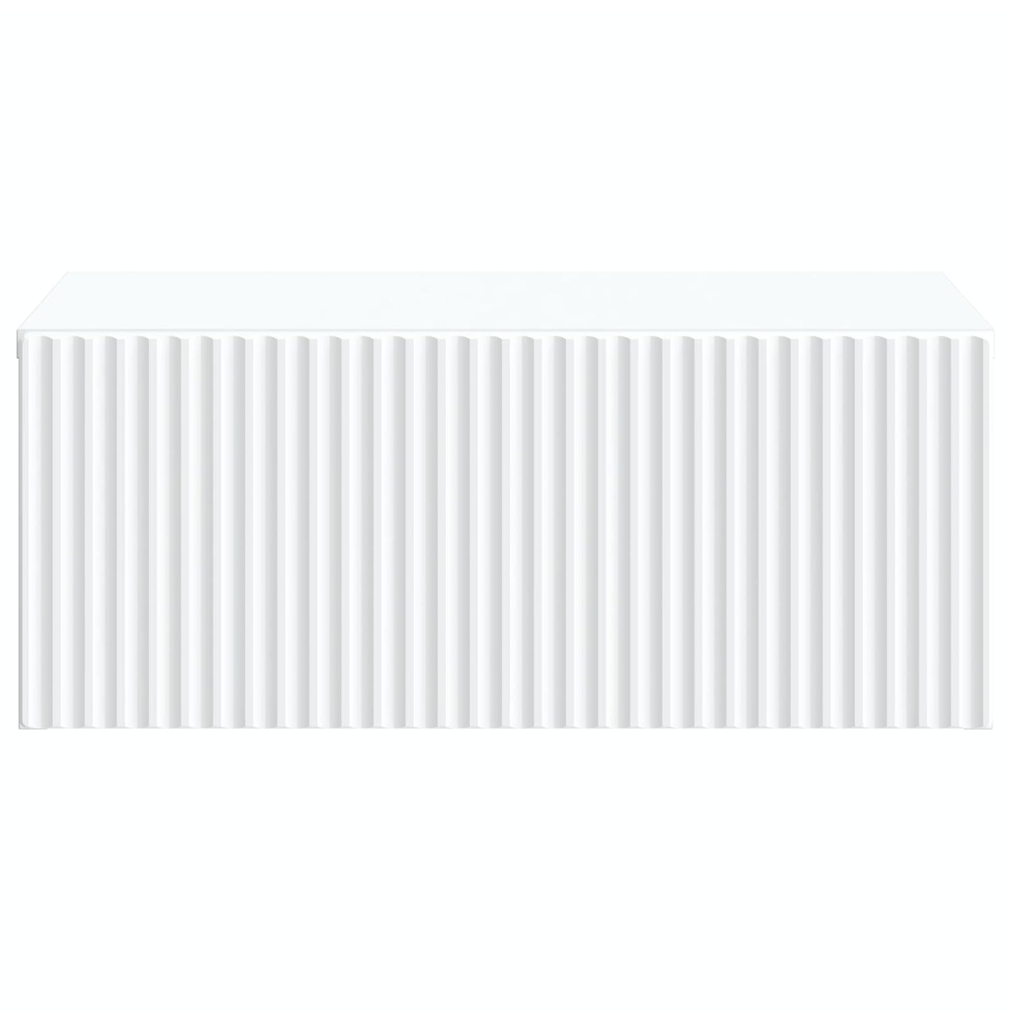Wall-Mounted Bedside Cabinet White 49 x 34.5 x 20 cm
