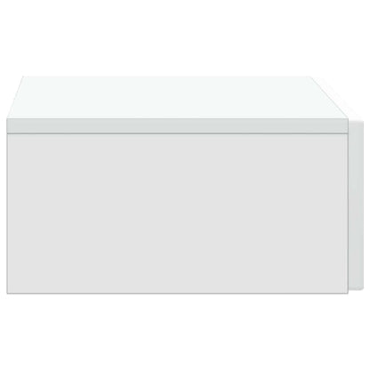 Wall-Mounted Side Table White 59 x 34.5 x 17 cm Engineered Wood