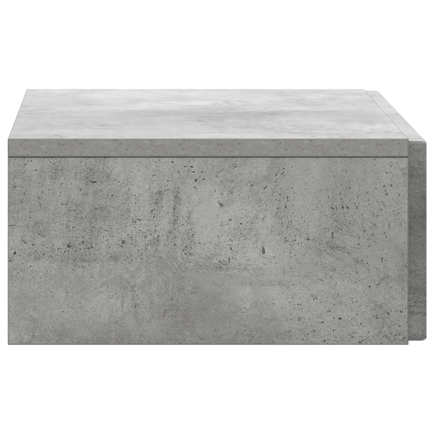 Wall-Mounted Side Table Concrete Grey 59 x 34.5 x 17 cm