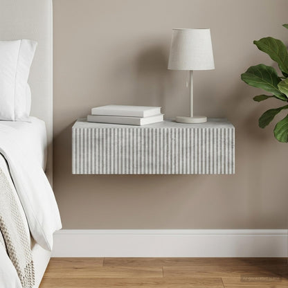 Wall-Mounted Side Table 87.5 x 34.5 x 17 cm Engineered Wood