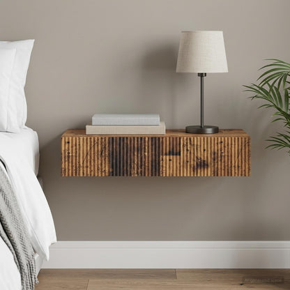 Wall-Mounted Side Table 87.5 x 34.5 x 17 cm Engineered Wood