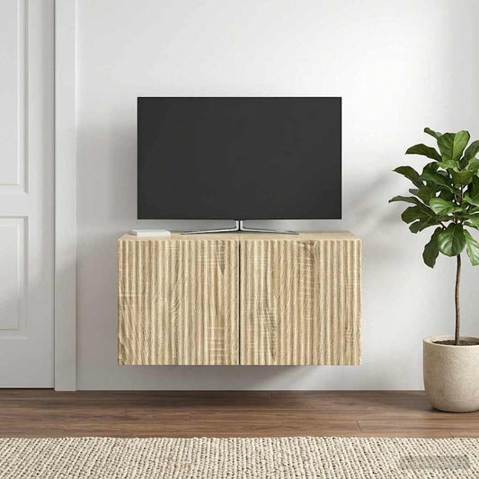 Wall-Mounted TV Cabinet 59.5 x 41 x 30 cm Sonoma Oak
