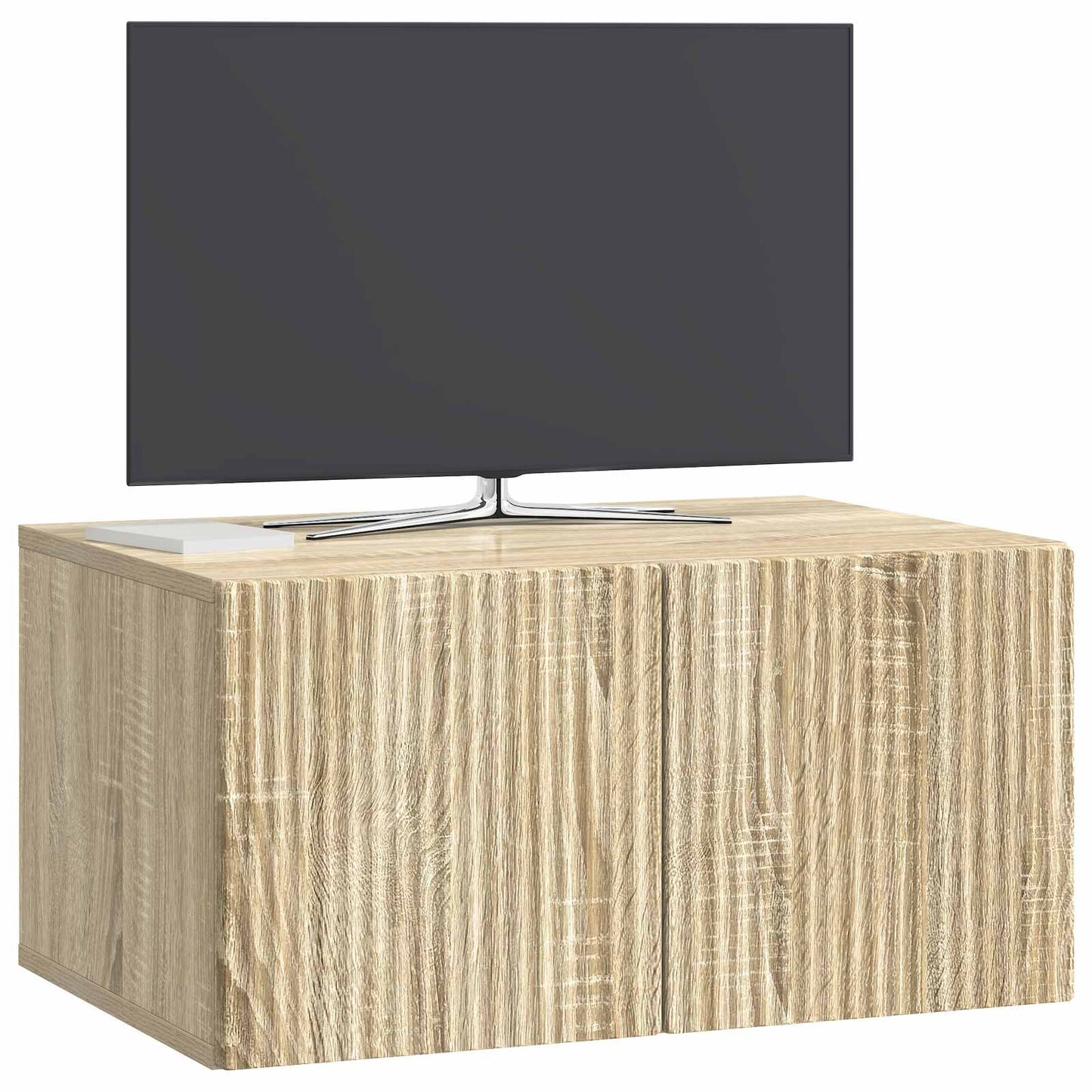 Wall-Mounted TV Cabinet Sonoma Oak 59.5 x 41 x 30 cm
