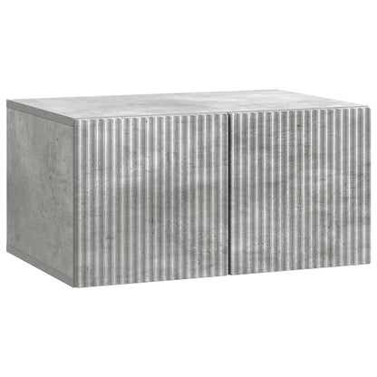 Wall-Mounted TV Cabinet Concrete Grey 59.5 x 41 x 30 cm