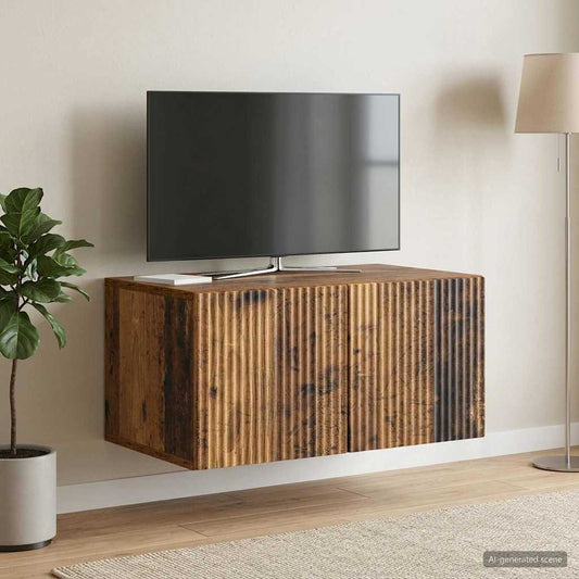 Wall-Mounted TV Cabinet 59.5 x 41 x 30 cm Old Wood