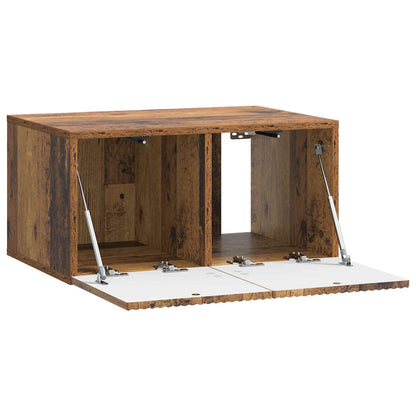 Wall-Mounted TV Cabinet Wall-mounted Old Wood 59.5 x 41 x 30 cm