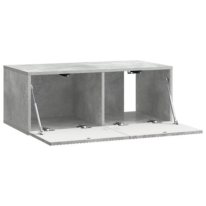 Wall-Mounted TV Cabinet Concrete Grey 78.5 x 41 x 30 cm