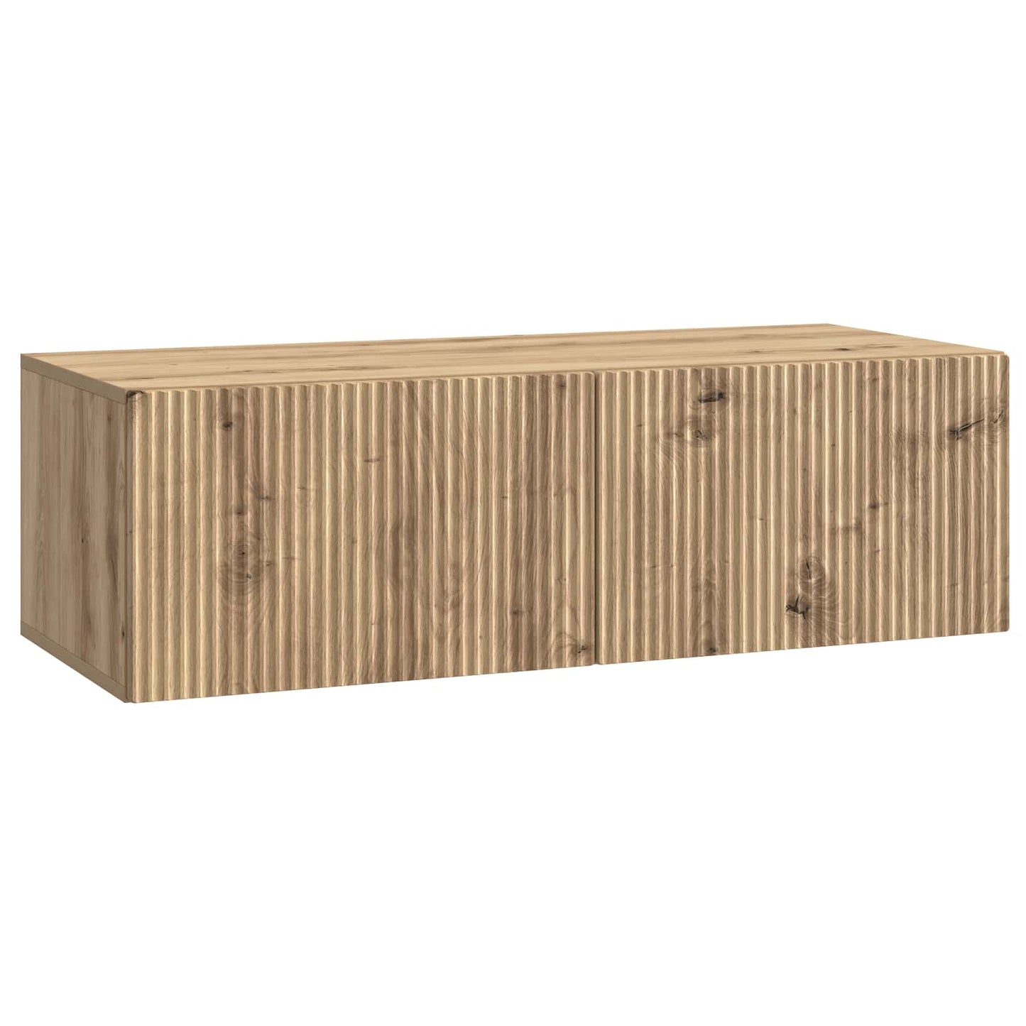 Wall-Mounted TV Cabinet 98 x 41 x 30 cm Artisan Oak