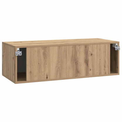 Wall-Mounted TV Cabinet 98 x 41 x 30 cm Artisan Oak
