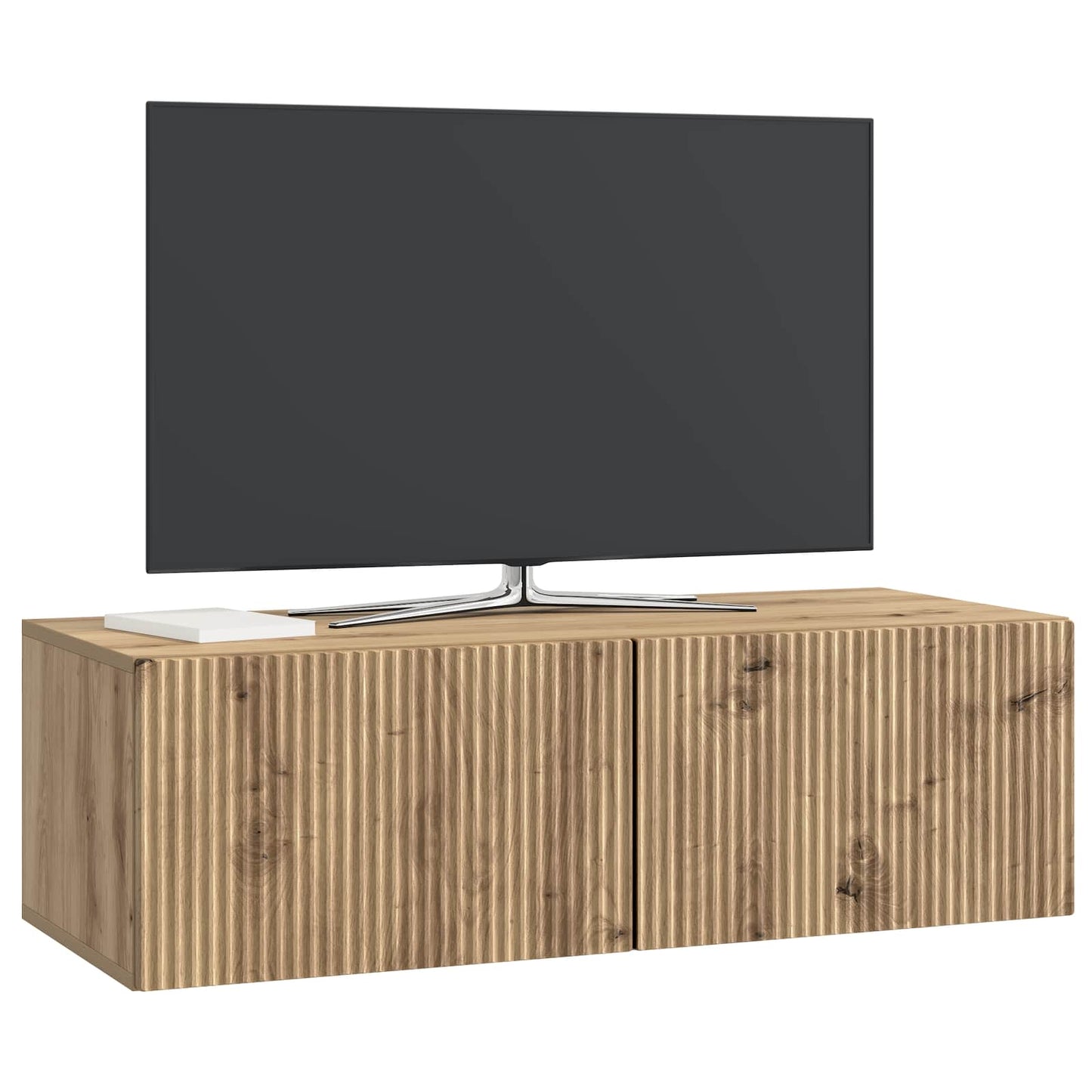 Wall-Mounted TV Cabinet 98 x 41 x 30 cm Artisan Oak