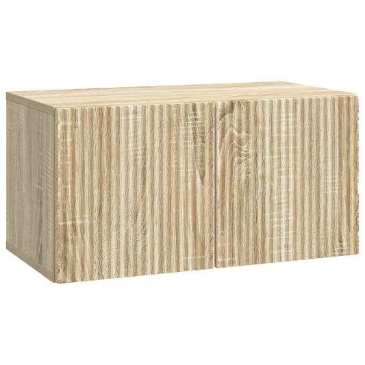 Wall-Mounted TV Cabinet 59.5 x 31 x 30 cm Sonoma Oak