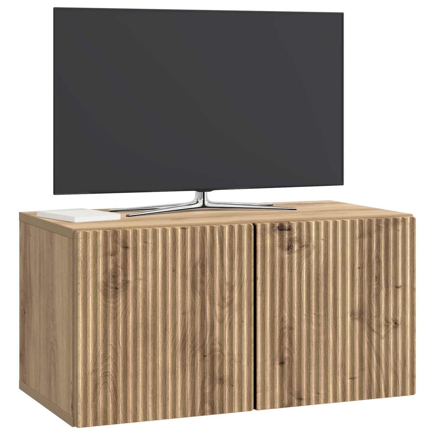Wall-Mounted TV Cabinet 59.5 x 31 x 30 cm Artisan Oak