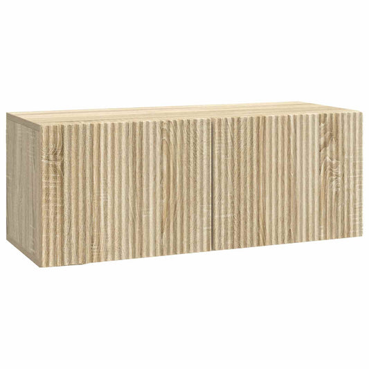 Wall-Mounted TV Cabinet 78.5 x 31 x 30 cm Sonoma Oak