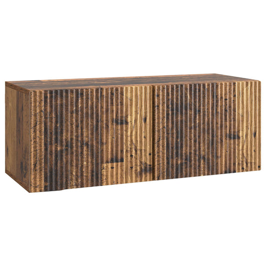 Wall-Mounted TV Cabinet 78.5 x 31 x 30 cm Old Wood