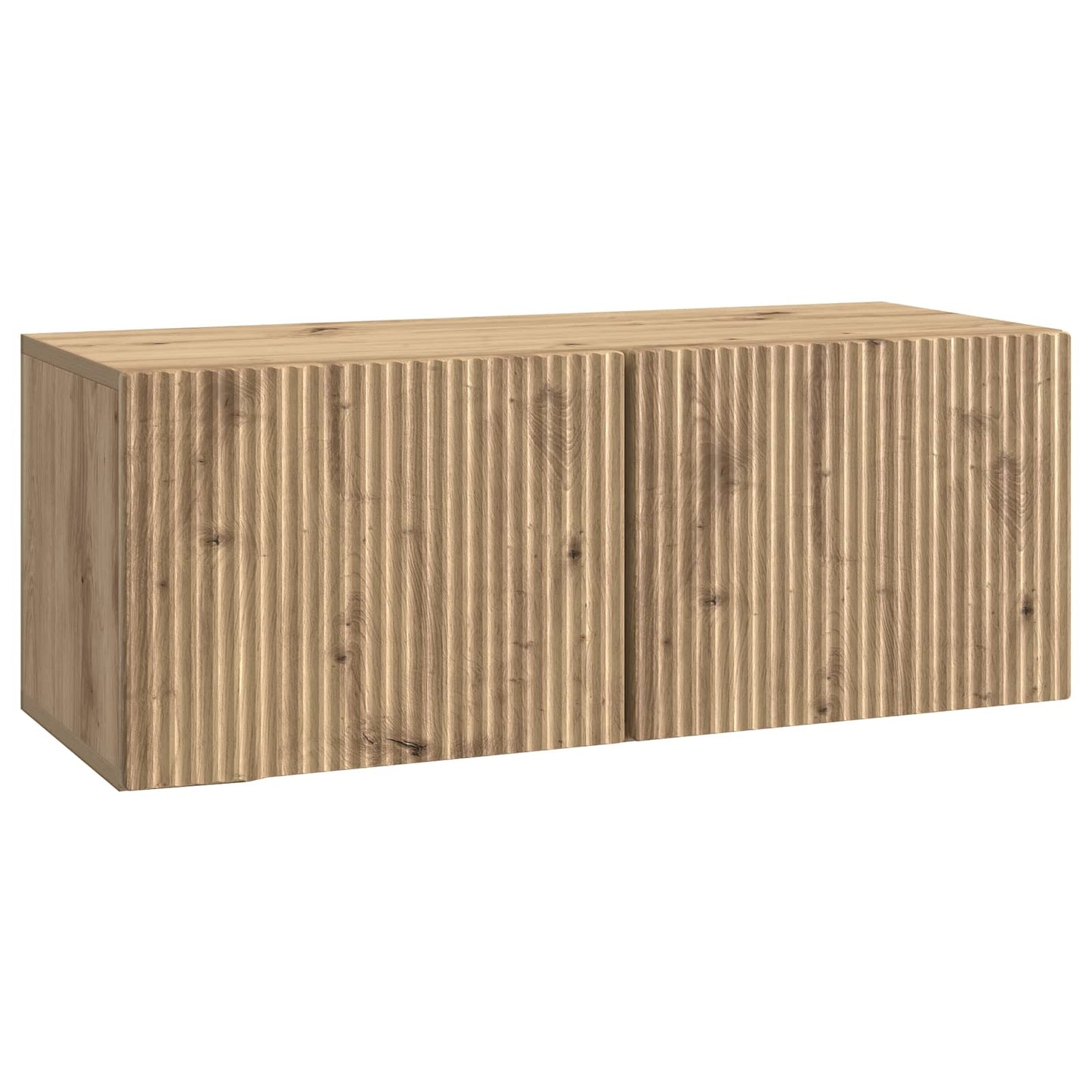 Wall-Mounted TV Cabinet 78.5 x 31 x 30 cm Artisan Oak