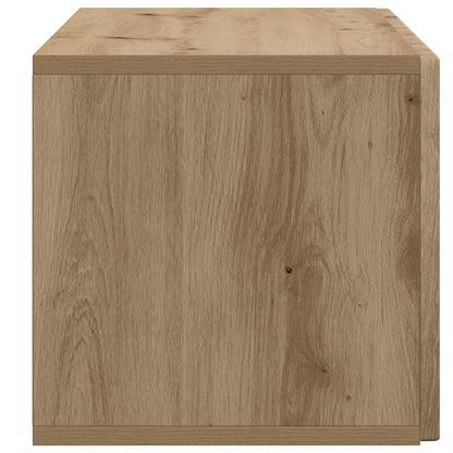 Wall-Mounted TV Cabinet 78.5 x 31 x 30 cm Artisan Oak