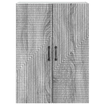 Wall-Mounted Cabinet Grey Sonoma 66 x 34.5 x 90 cm