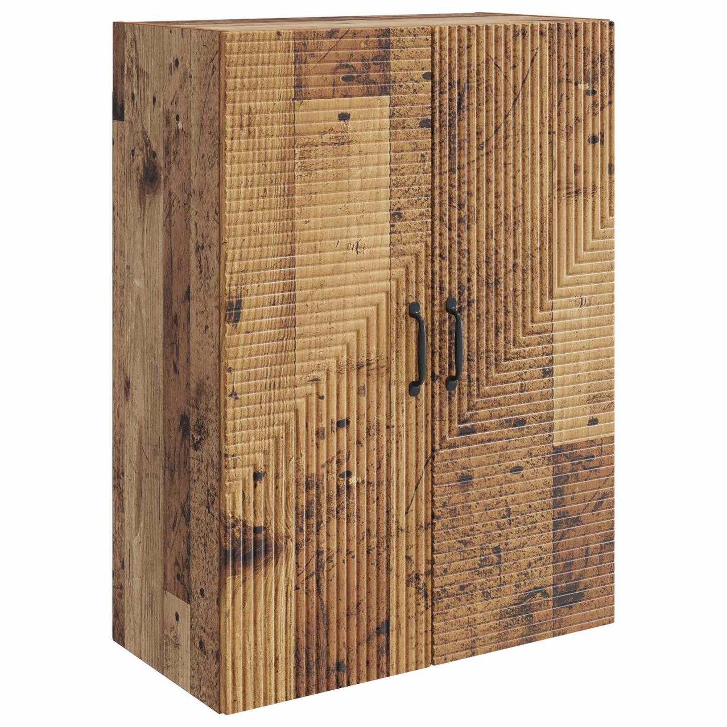 Wall-Mounted Cabinet Old Wood 66 x 34.5 x 90 cm Engineered Wood