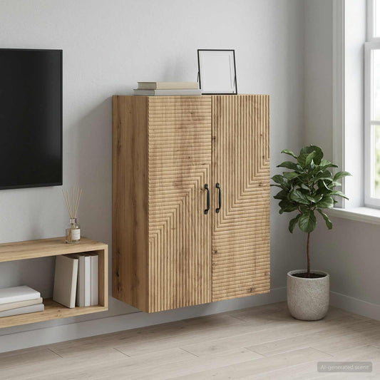 Wall-Mounted Cabinet 66 x 34.5 x 90 cm Engineered Wood