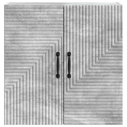 Wall-Mounted Cabinet Concrete Grey 59 x 31 x 60 cm
