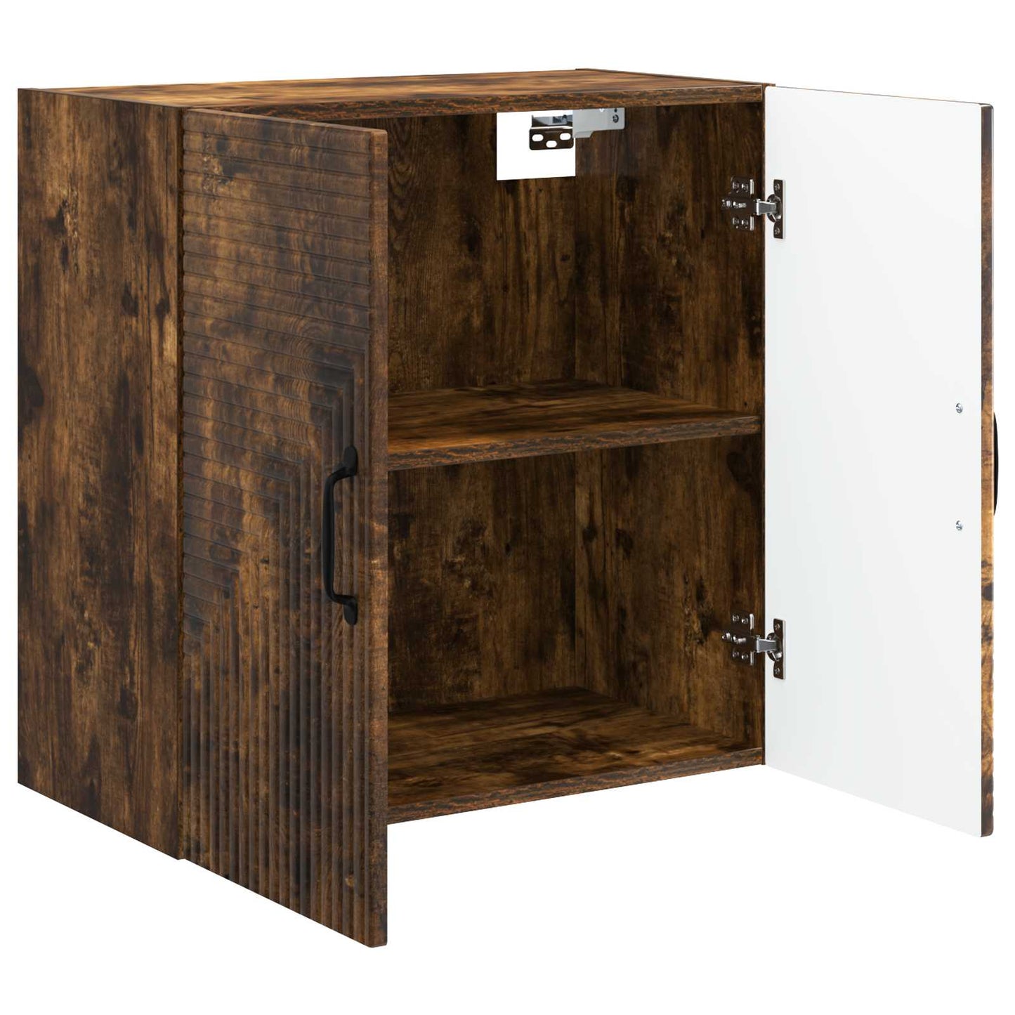 Wall-Mounted Cabinet Smoked Oak 59 x 31 x 60 cm Engineered Wood