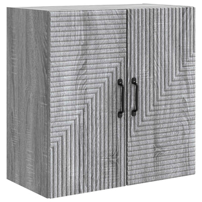 Wall-Mounted Cabinet Grey Sonoma 59 x 31 x 60 cm
