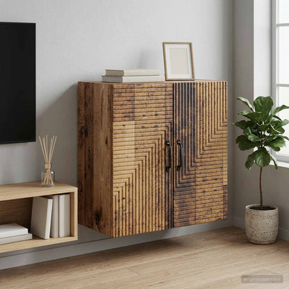 Wall-Mounted Cabinet Old Wood 59 x 31 x 60 cm Engineered Wood