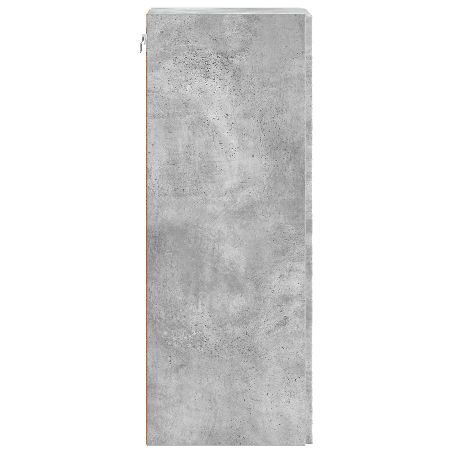 Wall-Mounted Cabinet Concrete Grey 33 x 34.5 x 90 cm