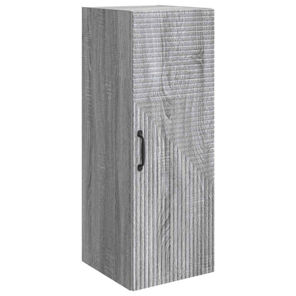 Wall-Mounted Cabinet Grey Sonoma 33 x 34.5 x 90 cm