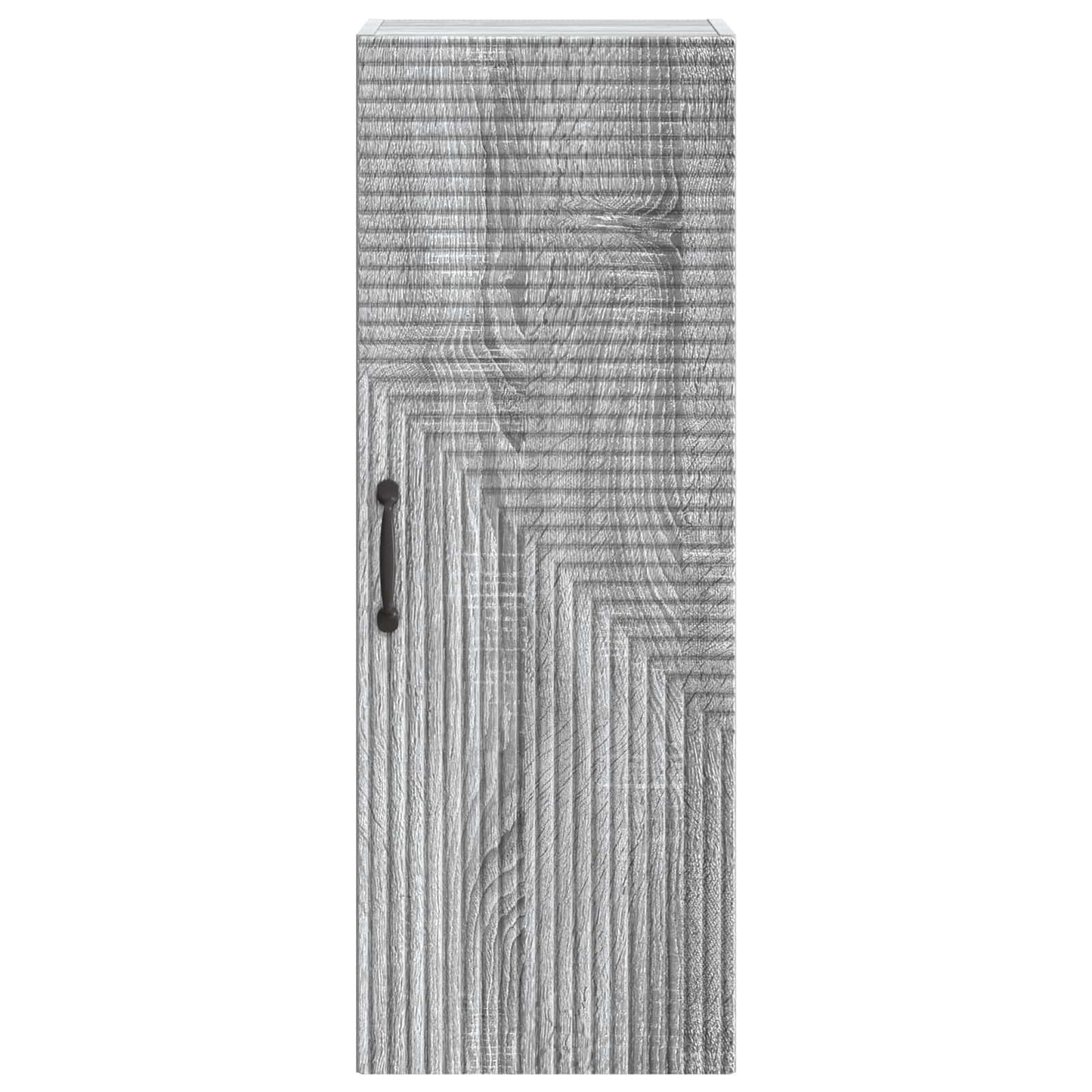 Wall-Mounted Cabinet Grey Sonoma 33 x 34.5 x 90 cm