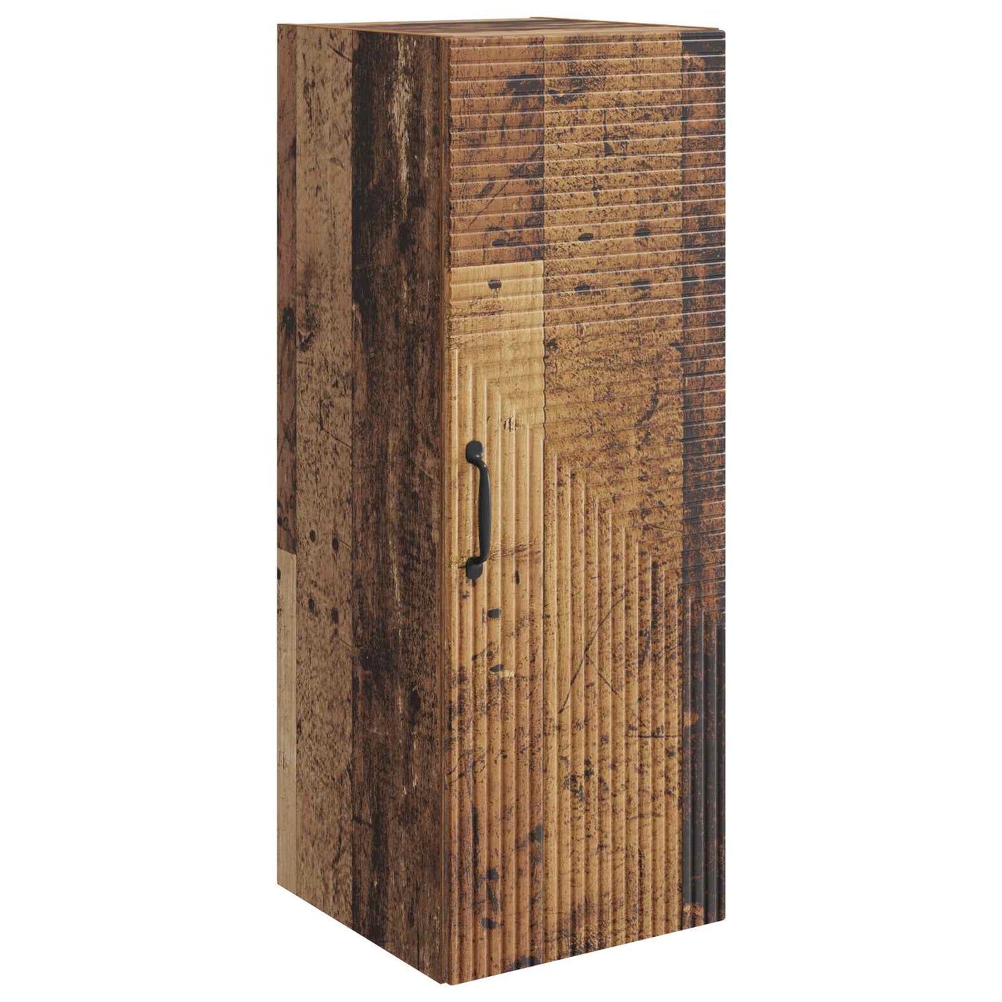 Wall-Mounted Cabinet Old Wood 33 x 34.5 x 90 cm Engineered Wood