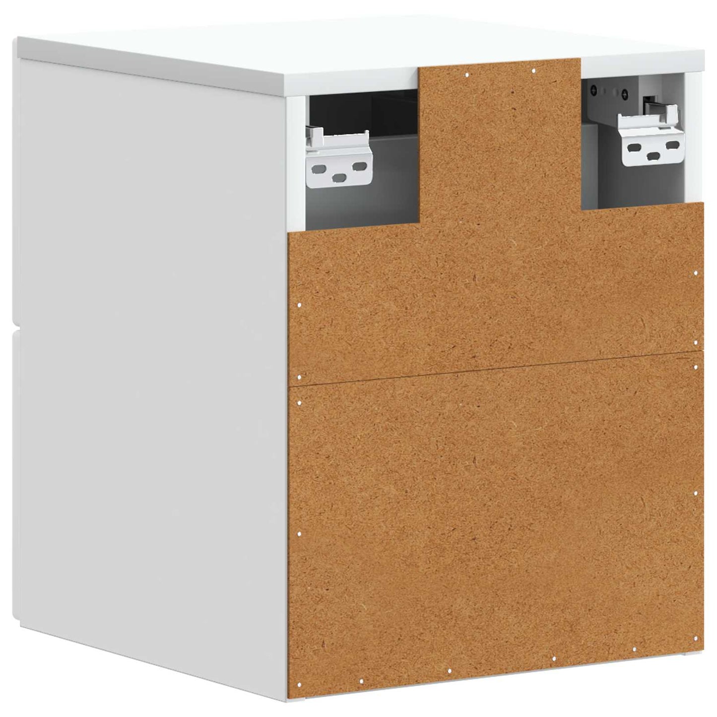 Wall-Mounted Bedside Cabinet White 34.5 x 33 x 40 cm
