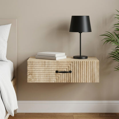 Wall-Mounted Side Table 59 x 34.5 x 17 cm Engineered Wood