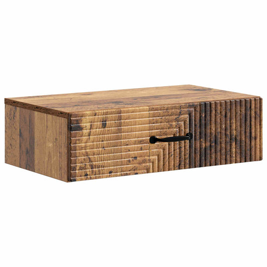 Wall-Mounted Side Table 59 x 34.5 x 17 cm Engineered Wood