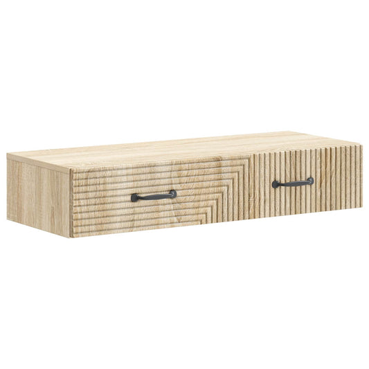 Wall-Mounted Side Table 87.5 x 34.5 x 17 cm Engineered Wood