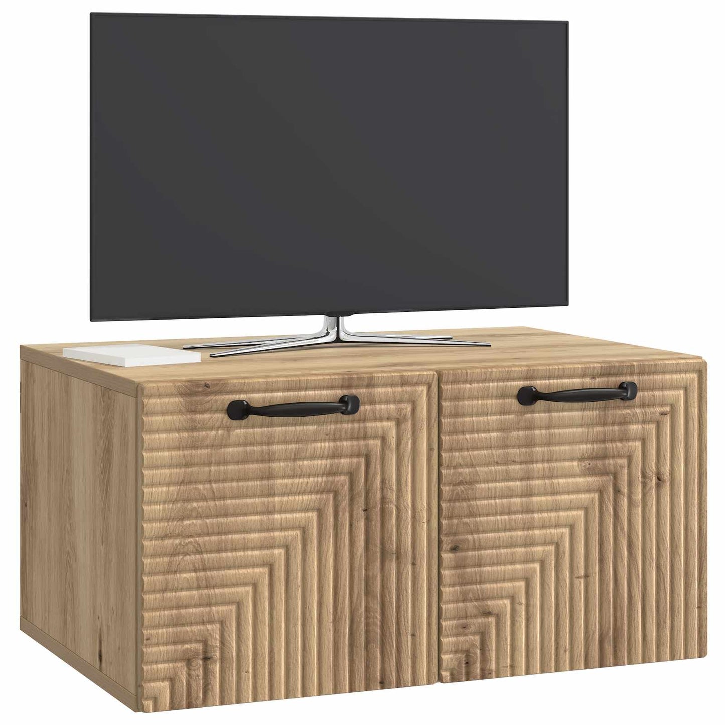 Wall-Mounted TV Cabinet 59.5 x 41 x 30 cm Artisan Oak