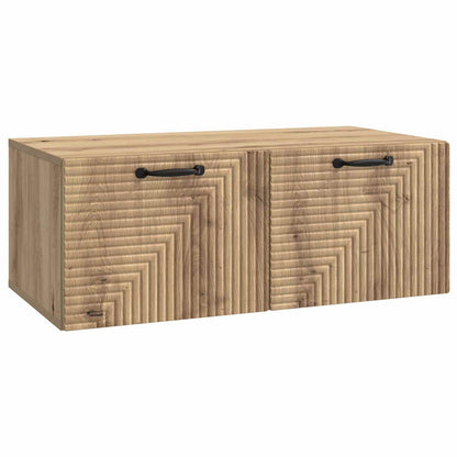 Wall-Mounted TV Cabinet 78.5 x 41 x 30 cm Artisan Oak