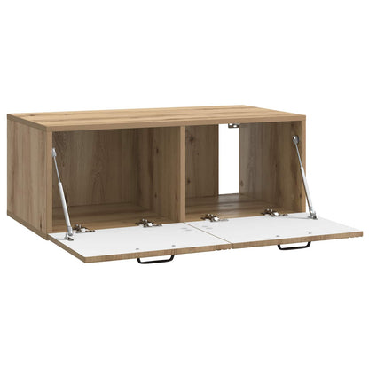 Wall-Mounted TV Cabinet 78.5 x 41 x 30 cm Artisan Oak