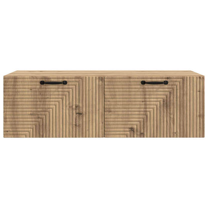 Wall-Mounted TV Cabinet 98 x 41 x 30 cm Artisan Oak