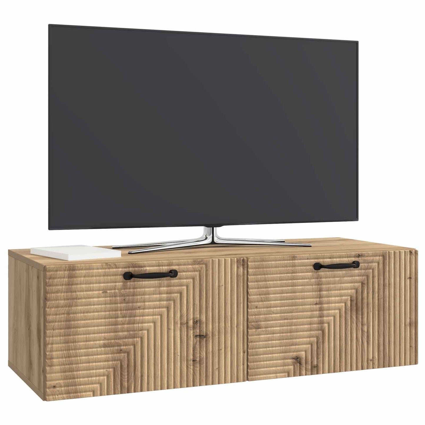 Wall-Mounted TV Cabinet 98 x 41 x 30 cm Artisan Oak