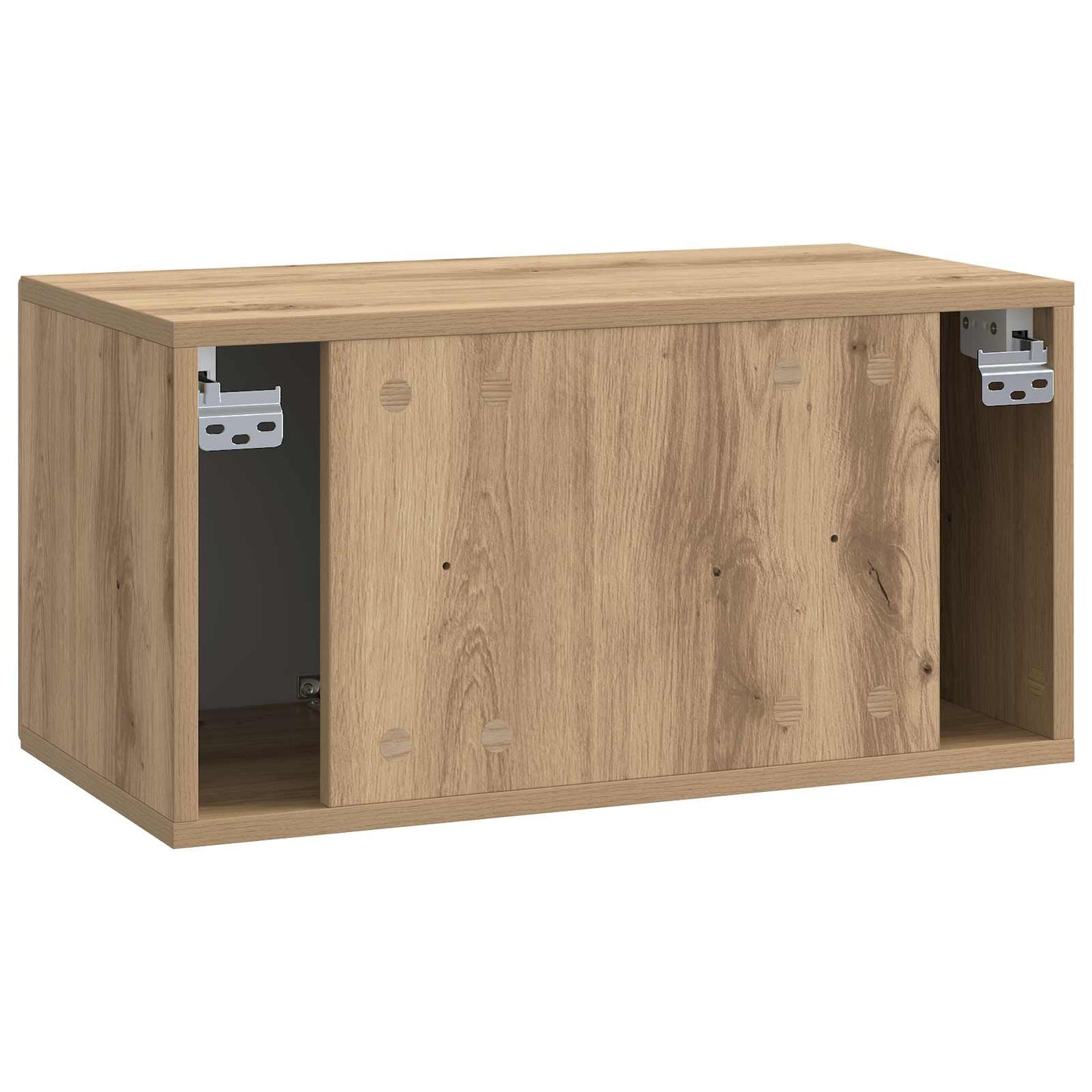 Wall-Mounted TV Cabinet 59.5 x 31 x 30 cm Artisan Oak