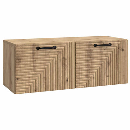 Wall-Mounted TV Cabinet 78.5 x 31 x 30 cm Artisan Oak