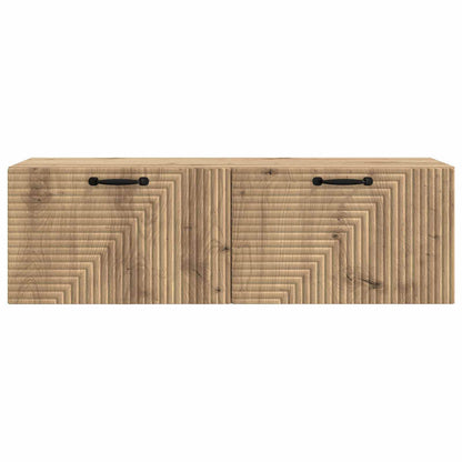Wall-Mounted TV Cabinet 98 x 31 x 30 cm Artisan Oak