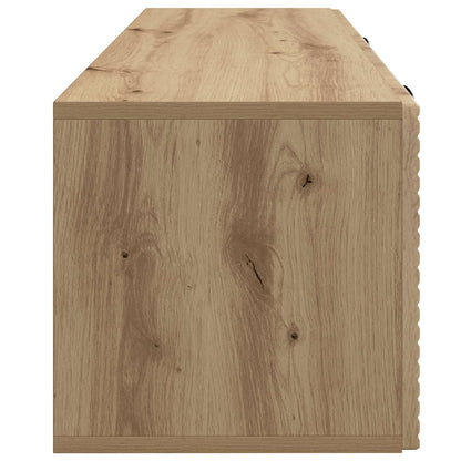 Wall-Mounted TV Cabinet 98 x 31 x 30 cm Artisan Oak